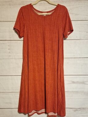 NWT LuLaRoe Tomato Red Jessie Dress